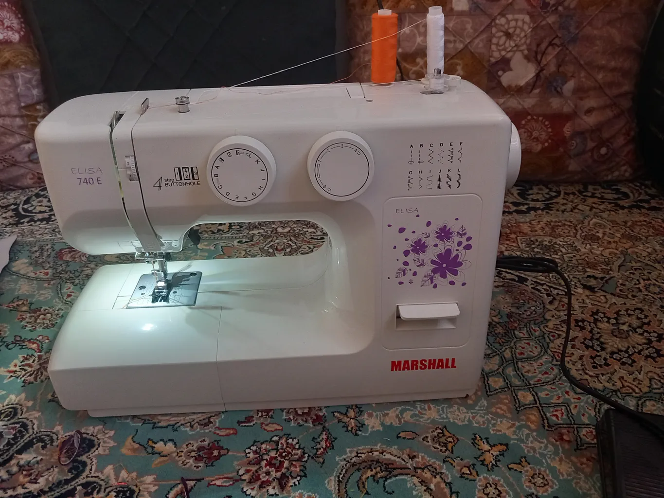 چرخ خیاطی مارشال مدل 740E