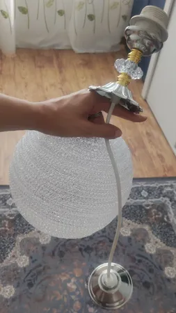 لوستر تک شاخه مدل توپ کد 18