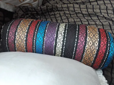 بالش طرح سنتی مدل Ms 60 بسته ۲ عددی