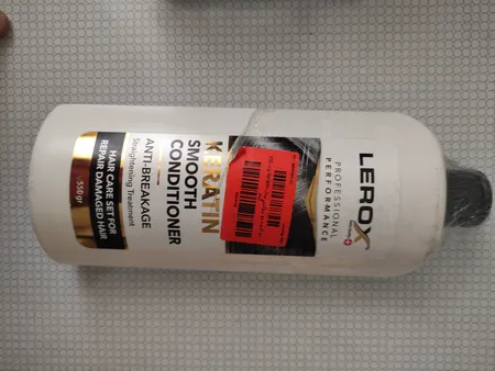 نرم کننده مو لروکس مدل Keratin وزن 550 گرم