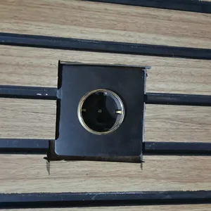 تجریه خرید پریز برق ارت دار صنایع آسیا الکتریک مدل کریستال BLK-GLD