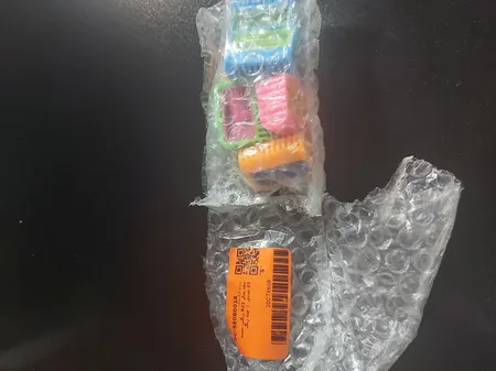 تیله مدل R25 رنگی بسته 25 عددی