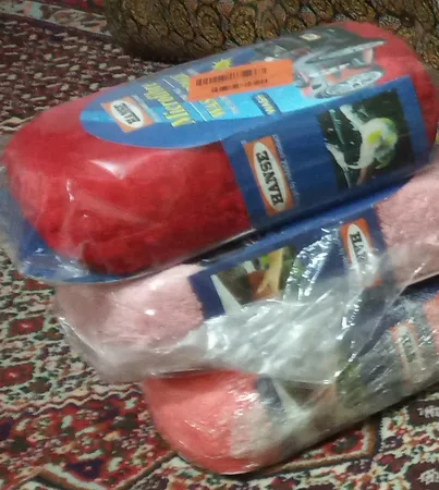 اسفنج شستشوی خودرو هانسه طرح مخملی مدل نانو