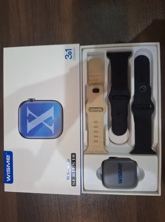 ساعت هوشمند دبلیو اِس مدل WS-X10 دارای قابلیت های صفحه همیشه روشن (Always-on Display)، کنترل موسیقی (Music Player) بند سیلیکون