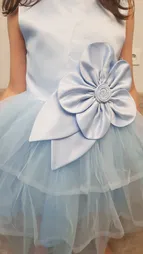 ست پیراهن و تل مو دخترانه ترنا بهرامی مدل 9002