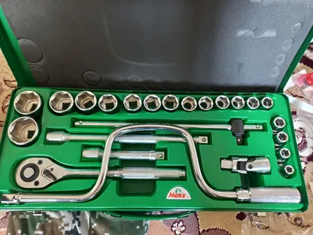 مجموعه 24 عددی آچار بکس هنس مدل 4624-6MT