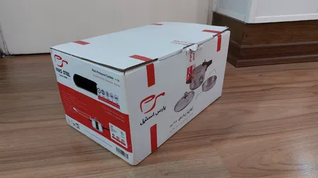 زودپز پارس استیل مدل کف سه لایه گنجایش  4.5 ليتر