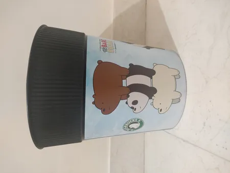 سطل زباله فرش کیپس طرح سه خرس کد 003