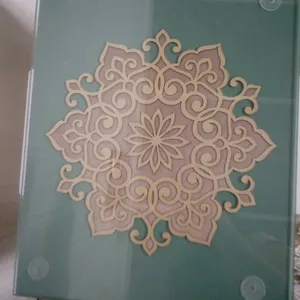 تجریه خرید ست رومیزی سه تکه طرح ستاره کد Ro560/SET-GOLAL/6ug به همراه زیرلیوانی