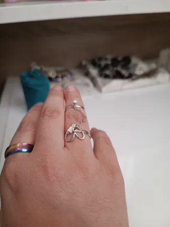 بند انگشتی زنانه ماصرم مدل دو تیکه کد Ri3032