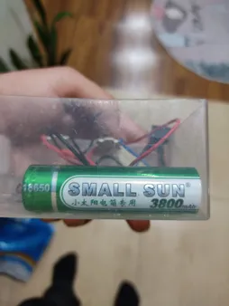 باتری لیتیوم یون قابل شارژ اسمال سان مدل S37 ظرفیت 3800 میلی آمپر ساعت بسته 2 عددی