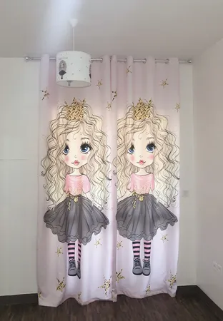 لوستر کودک مدل دختر فرفری