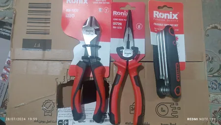 انبر سیم چین رونیکس مدل RH-1237 سایز 7 اینچ