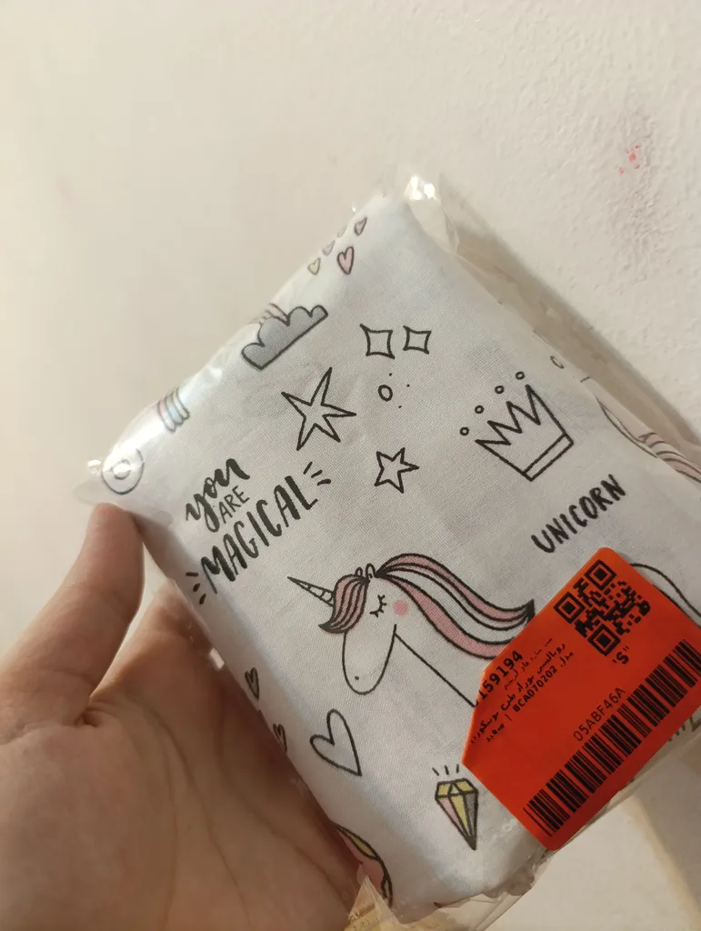 روبالشی نوزاد طرح یونیکورن مدل BCA070202