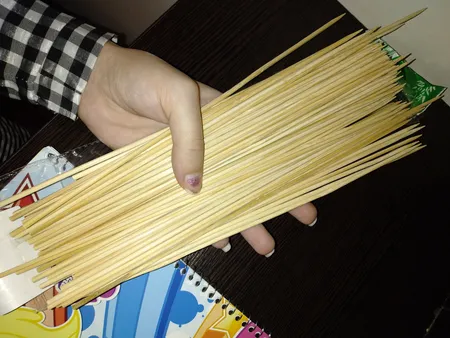 سیخ چوبی مدل 020 بسته 80 عددی