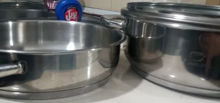 نیم قابلمه پارس استیل مدل ارتفاع کوتاه سایز 28