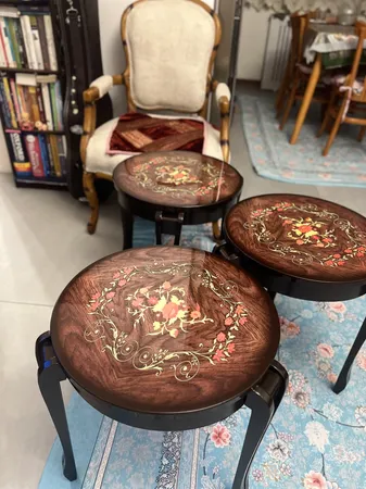 میز عسلی مدل AA01 مجموعه سه عددی