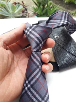 کراوات مردانه مدل تارتان کد ۱۲۸