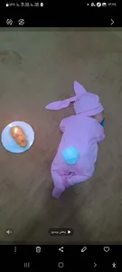 تجریه خرید ست سرهمی و کلاه نوزادی دخترانه طرح خرگوش کد M209