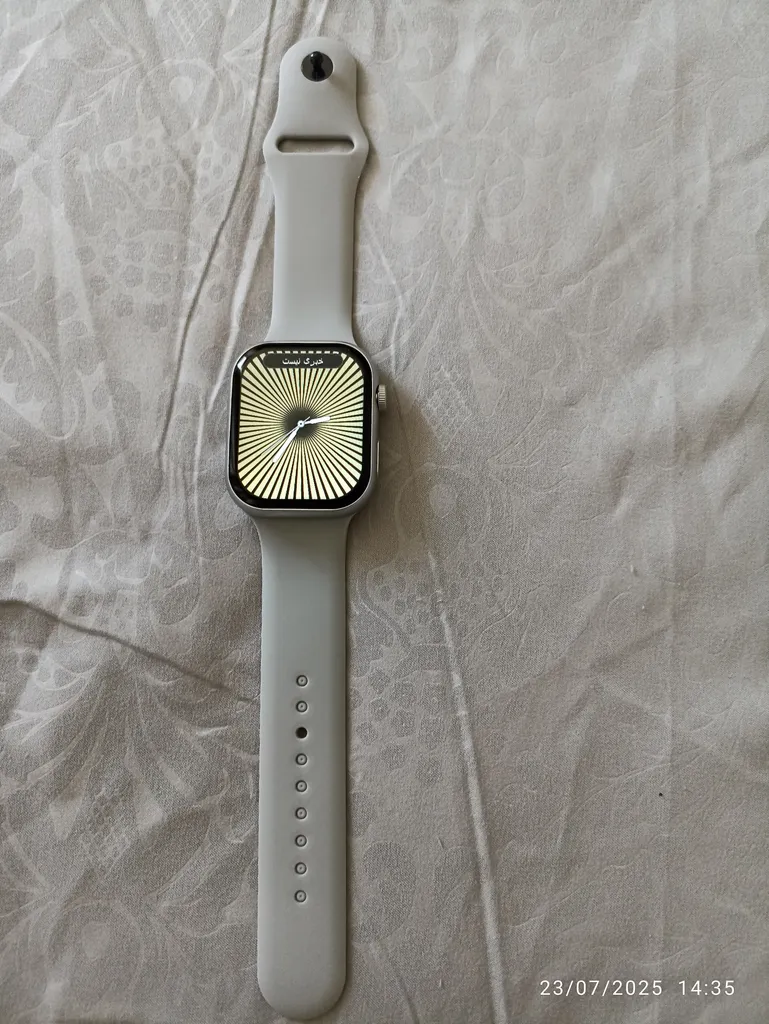 ساعت هوشمند 45 میلی‌متری کیوکویر مدل KW25 MAX series 10 با بند سیلیکونی