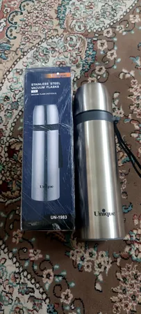 فلاسک یونیک مدل استیل کد 1983 گنجایش 0.5 لیتر