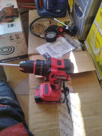 دریل پیچ گوشتی شارژی چکشی ادون مدل AD-24BL