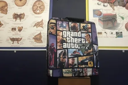 کیف حمل پلی استیشن اسلیم طرح GTA