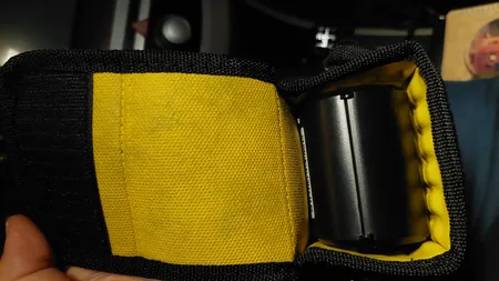 کیف حمل پایانه فروشگاهی مدل چرم حبابدار