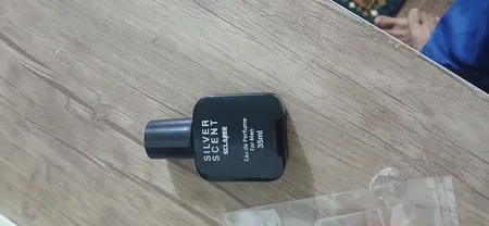 عطر جیبی مردانه اسکلاره مدل Silver Scent با رایحه گرم و تند حجم 35 میلی لیتر