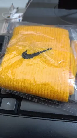 جوراب ورزشی مردانه مدل ساق بلند کشی کد EL رنگ زرد