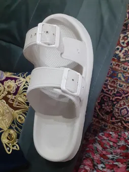 دمپایی مدل دوبنده سگک دار کاسپین کد 1361-CR