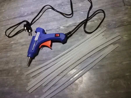 تفنگ چسب حرارتی مدل asan-102