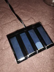 تجریه خرید پنل خورشیدی مدل Ak25 ظرفیت 130 میلی آمپر مجموعه 2 عددی