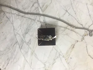 تجریه خرید گردنبند نقره مردانه مدل ای هیچ برای هیچ بر هیچ مپیچ کد G-340