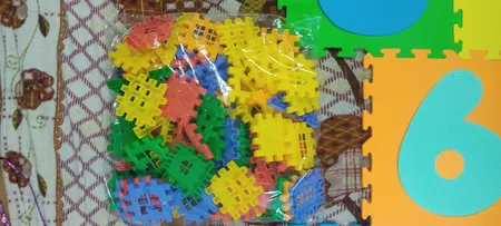 بازی ساختنی بلوک های خانه سازی 72 تکه