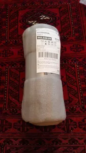 تجریه خرید پتو مسافرتی ایکیا مدل VITMOSSA سایز 120×160 سانتیمتر