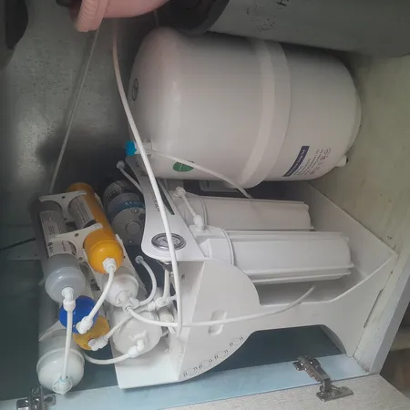 دستگاه تصفیه کننده آب آکوآ اسپرینگ مدل UF - SF4800  کد 01 به همراه فیلتر تصفیه آب