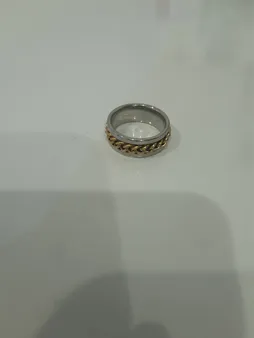 انگشتر مردانه مدل زنجیری