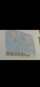 تجریه خرید نقشه ایران و جهان گیتاشناسی نوین مدل pol-1 مجموعه دو عددی