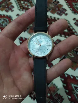 ساعت مچی عقربه ای مردانه آبی یو مدل P4-62