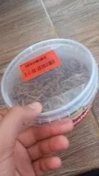 غذای خشک حیوانات کینگ ورم مدل میلورم MWA65 وزن 65 گرم