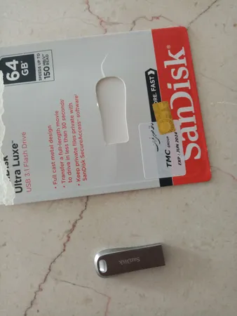 فلش مموری سن دیسک مدل Ultra Luxe ظرفیت 64 گیگابایت
