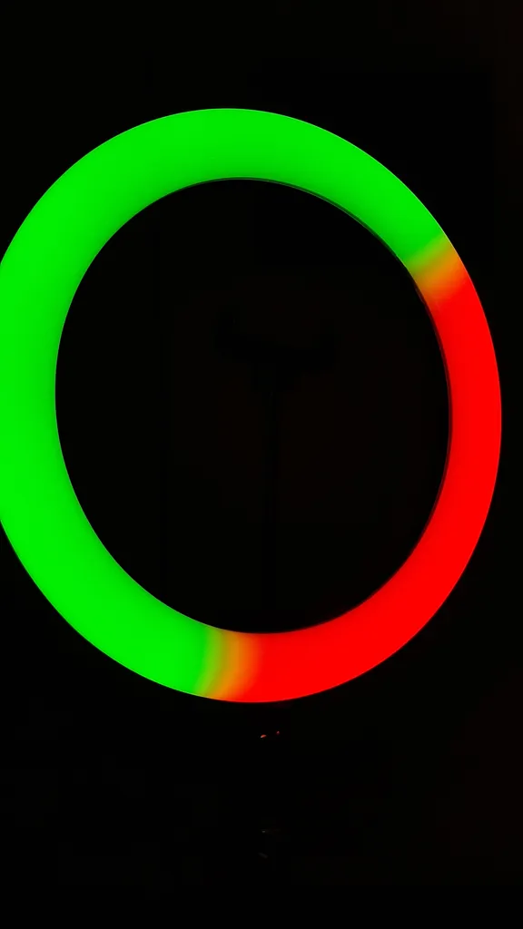 رینگ لایت مدل MJ33-RGB