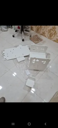 میز پاتختی خونه خاص طرح گل