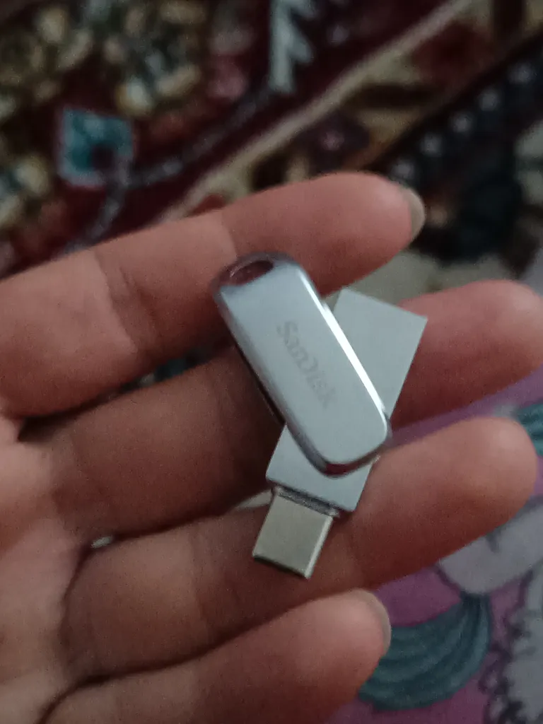 فلش مموری سن دیسک مدل Ultra Dual Drive Luxe ظرفیت 256 گیگابایت