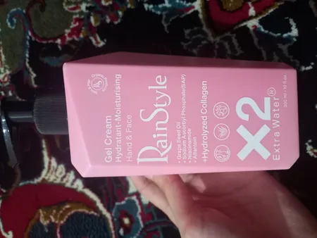 ژل کرم آبرسان رین استایل مدل کلاژن حجم 300 میلی لیتر