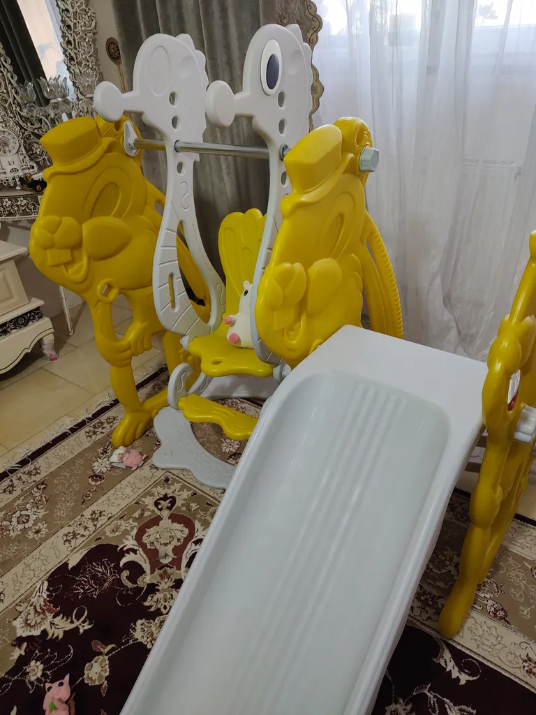 تاب و سرسره کودک مدل سنجاب