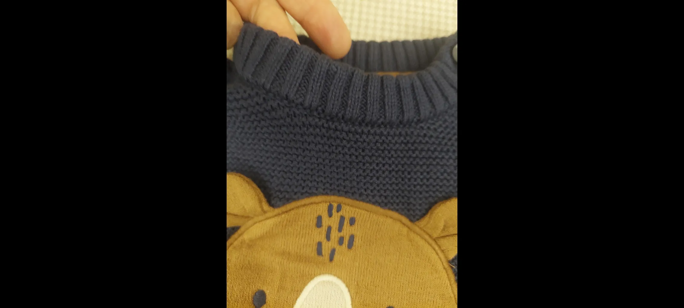 پلیور نوزادی سی اند ای مدل خرس