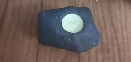 جا شمعی سنگ نمک مدل MT402