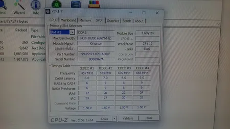 رم کامپیوتر کینگستون مدل 10600 DDR3 1333MHz ظرفیت 4 گیگابایت
